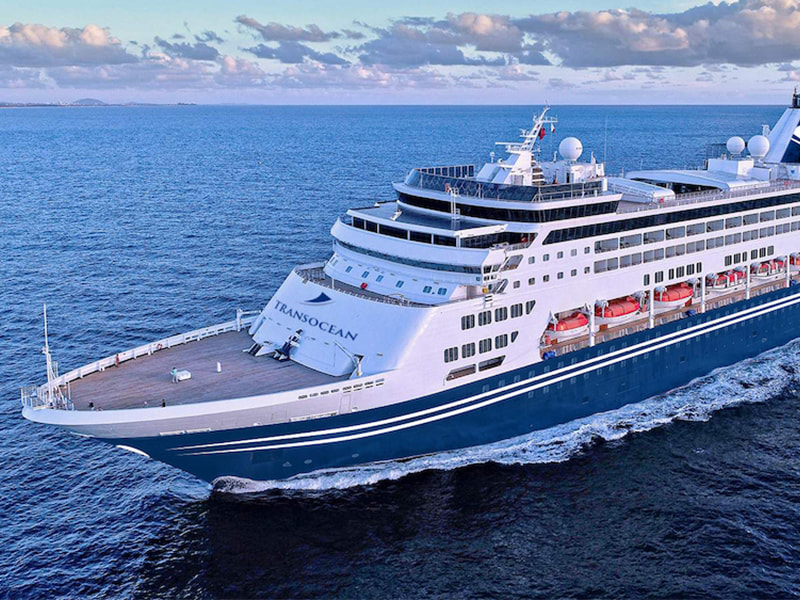 Luxury cruise ship