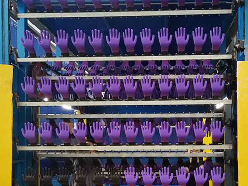 Glove production